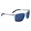 NAUTICA N3644SP-471 Meeste polariseeritud ristkülikukujulised päikeseprillid mattmust/hall 62mm