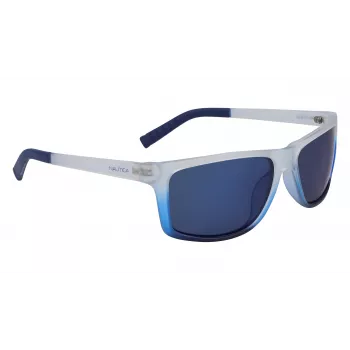 Nautica N3651SP-471 Meeste polariseeritud ristkülikukujulised päikeseprillid - must