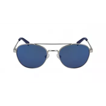 Nautica N4641SP-040 Meeste ristkülikukujulised polariseeritud päikeseprillid - matt must raam, hall lääts