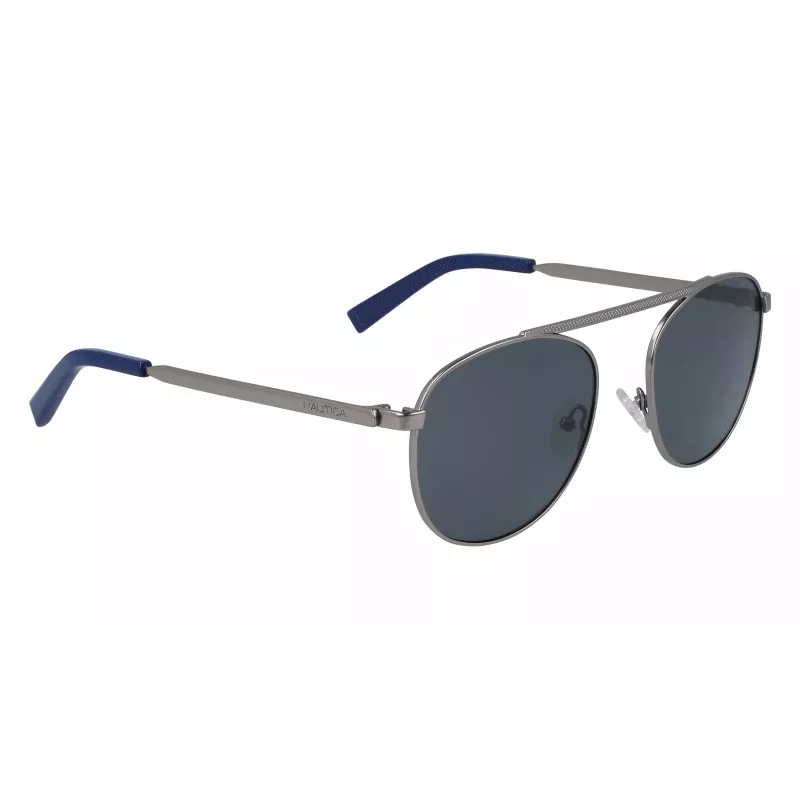 NAUTICA N4642SP-030 Meeste polariseeritud ristkülikukujulised päikeseprillid mattmust 54mm