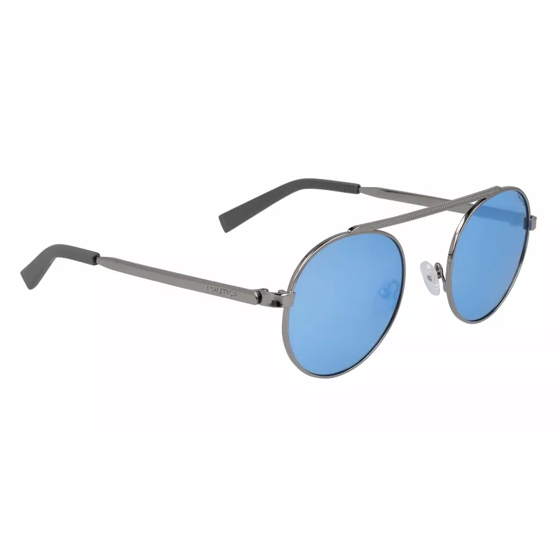 Nautica N4643SP-035 Meeste Polariseeritud Päikeseprillid - Must Raam Hall Lääts 51mm