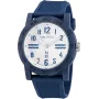 Nautica NAPATS301 meeste kvarts-analoogkell 42,5mm sinise numbrilaud ja silikoonrihmaga