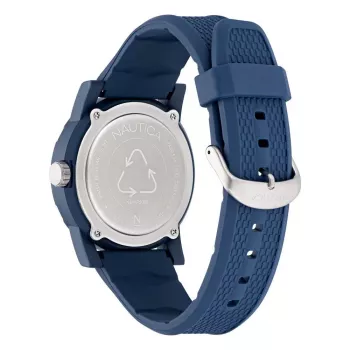 Nautica NAPATS305 meeste kvartskell analoog sinise numbrilaual ja silikoonrihmaga 42,5 mm