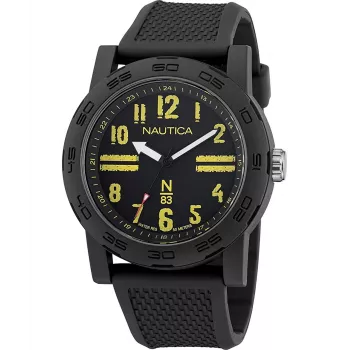 Nautica Pacific Beach meeste kvartskell NAPATS303 sinine silikoon 42,5 mm