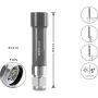 Navilock GNSS antenn N-pistikühendus 18 dB aktiivne välistingimustesse hall 10 cm (60738)