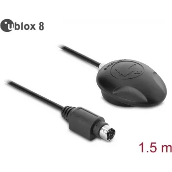 Navilock NL-804P EVA-M8Q MD6 Serial PPS Multi-GNSS vastuvõtja u-blox 8, 1,5 m kaabel 62021