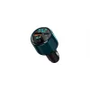 NAVITEL BHF05 MAX Multifunktsionaalne FM-saatja Bluetooth 5.0, USB-ühenduvuse, käed-vabad kõnede, LED-ekraani ja QC3.0 kiirlaadimisega