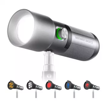 NEEWER BASICS FL10 Kaasaskantav Fotograafia LED-taskulamp
