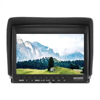 NEEWER F100 välimonitor + USB-laadija + akukomplekt