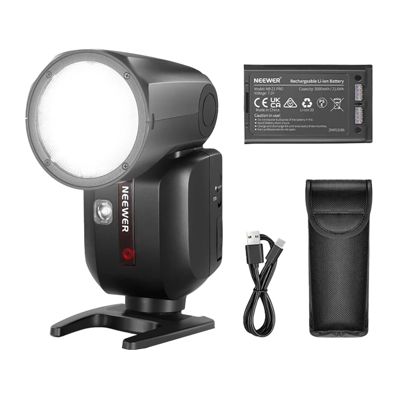 Neewer Z2PRO-N TTL ümara peaga välklamp Nikonile