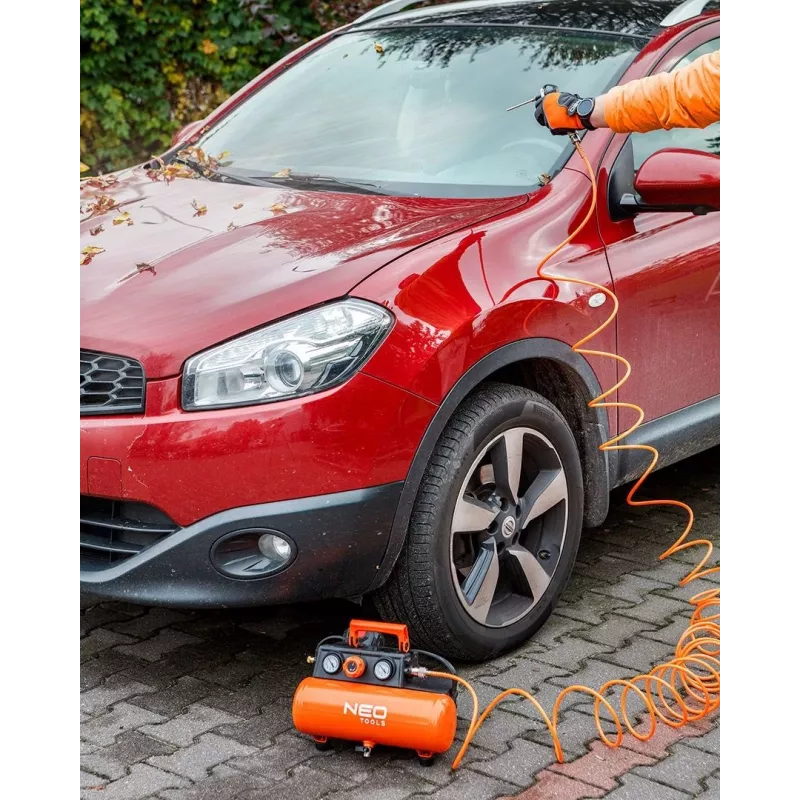 NEO TOOLS 04-620 õliga määritud õhukompressor 24L 1.5kW 8bar 200L/min