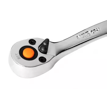 NEO Tools 10-020 219-osaline kroomvanaadiumist pistikukomplekt 1/4 inch, 3/8 inch, 1/2 inch ajamite, pöördmutrivõtmete, otsikute, mutrivõtmete ja kuuskantvõtmetega