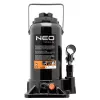 NEO TOOLS 10-456 asendus veepudeli kork 10-455 jaoks, keeratav klapptilaga, BPA-vaba, must