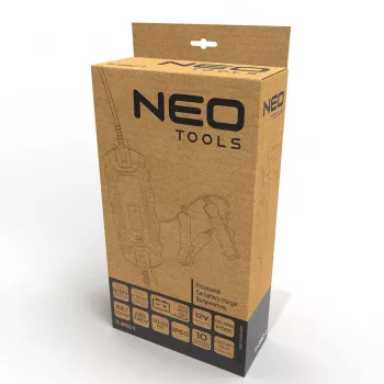 NEO Tools 11-892-1 sõiduki akulaadija krokodillklambrid, 15A, 12V/24V, paar