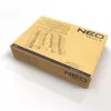 NEO TOOLS 110-osaline meetriline keermelõikurite komplekt HSS-keermetööriistade, reguleeritavate mutrivõtmete ja metallkohvriga