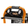 NEO TOOLS 12K010 Vertikaalne õliga määritud õhukompressor, 40 L paak, 230 V, 1,5 kW, 8 bar, 206 L/min imemine, rataste ja käepidemega
