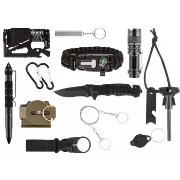 NEO TOOLS 14-in-1 ellujäämiskomplekt kotikeses