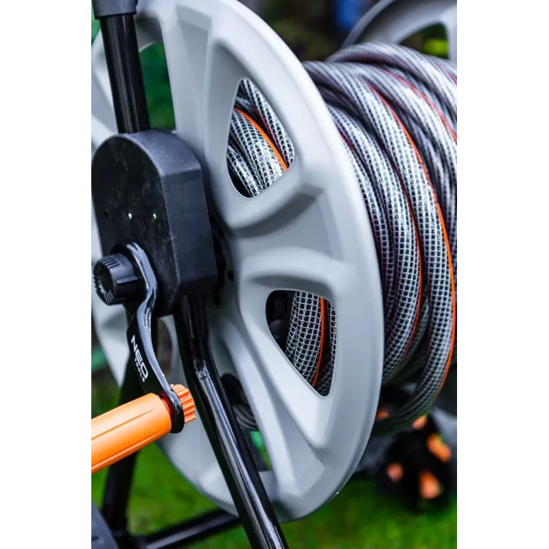 NEO Tools 15-842 aiavoolik 1/2 tolli 50 m 3-kihiline PVC tugevdatud roheline