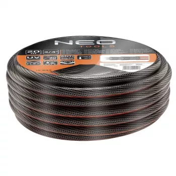 NEO Tools 15-843 aiavoolik 20 m 1/2 tolli 3-kihiline tugevdatud PVC roheline