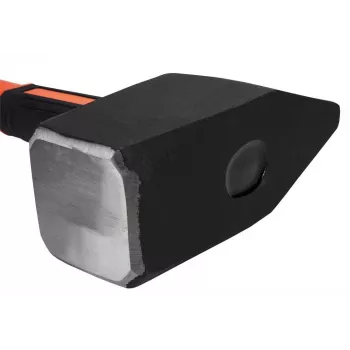 NEO TOOLS 25-162 Haamriga küünetõmbaja, fiiberklaasist käepide, 600 g pea, magnetiline naelahoider, vibratsioonikindel, TÜV-sertifitseeritud, must/oranž