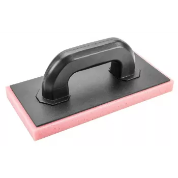 NEO Tools 50-254 Plaadiliimi ja vuugisegu kellu ergonoomilise käepidemega, 280 x 130 mm kummipind, must/oranž
