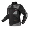NEO TOOLS 81-218-XL Tööjope eemaldatava kapuutsiga, veekindel, 4 taskut, hall/must/oranž, suurus XL