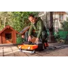 NEO TOOLS 81-241-M tööpüksid põlvekaitsmete taskutega, hall/must, suurus M