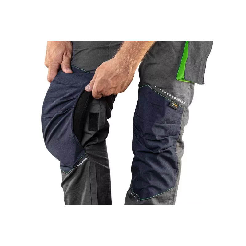 NEO TOOLS 81-247-XS Unisex töösärk, 100% puuvill, hall, XS