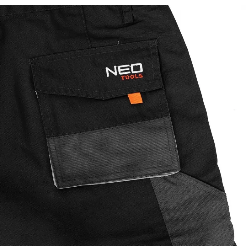 NEO Tools 81-270-XL Kaitsetööpüksid, hall/must, suurus XL, 9 taskut, EN ISO 13688