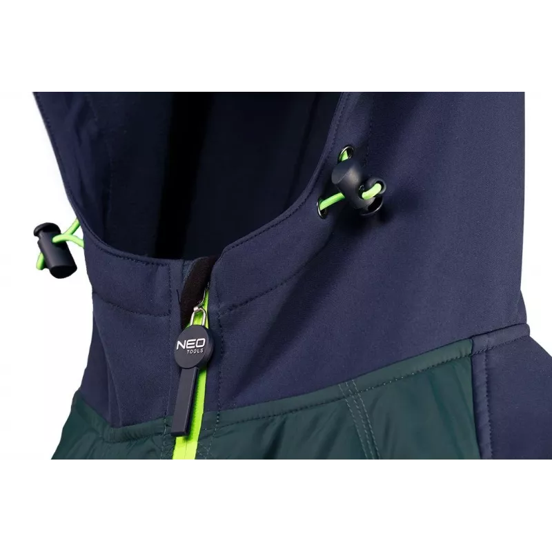 NEO TOOLS 81-559-XL Unisex tööjope, 100% puuvill, hall, 7 taskut, CE sertifitseeritud