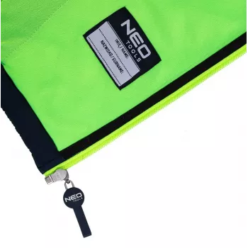 NEO Tools 81-559-XXXL Tööjope Hall/Must oranžide aktsentidega, 100% puuvill, EN ISO 13688