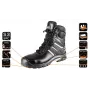 NEO Tools 82-175-40 S1P SRC Turvajalatsid Terasest Varbakaitsega Suurus 40 Hall/Must