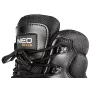 NEO Tools 82-175-45 S3 SRC Kvaliteetne Nahast Turvajalats, Suurus 45, Must/Hall