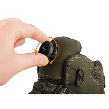 NEO TOOLS 82-751-39 S1P SRC Töösaapad terasest varbakaitsme ja läbitorkekindla tallaga, lõhestatud nahk, kahe tihedusega PU-tald, suurus 39 EU, must/hall