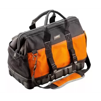 NEO TOOLS 84-305 Professionaalne Tööriistakott 40 x 22 x 33 cm, Nailon 600D, 18 Taskut, 15 kg Kandevõime