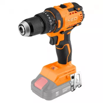 NEO TOOLS harjadeta lööktrell 18V, 13mm padrun, kompaktne, Energy+, ilma akuta