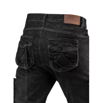 NEO TOOLS DENIM 5-Pocket Work Trousers, Black, Size L