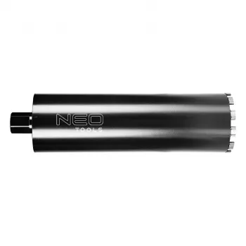 NEO TOOLS teemanttüübel 132 mm x 470 mm, 1 1/4 tolli UNC keere, märgpuurimine raudbetooni ja müüritise jaoks