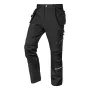 NEO TOOLS meeste Mix&Match 4-suunalise venivusega tööpüksid Cordura tugevduste ja eemaldatavate holster-taskutega, must, suurus M