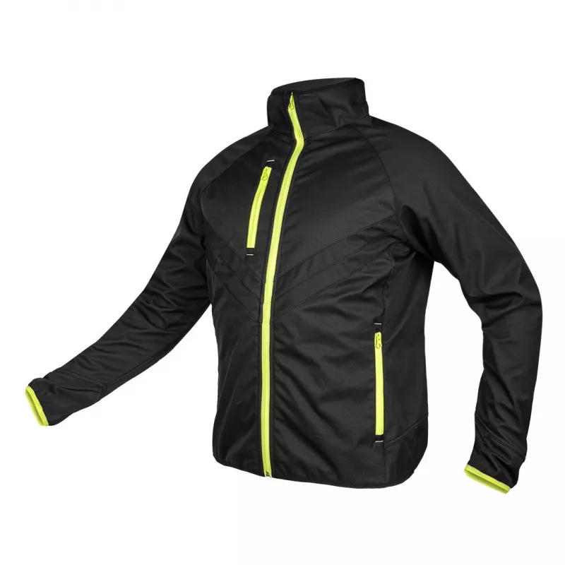 NEO TOOLS Mix&Match Softshell Jope Must/Kollane Suurus M - Tuulekindel Veekindel Tööjope