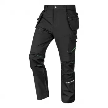 NEO TOOLS Mix&Match tööpüksid 4-suunalise venivusega ja Cordura tugevdusega, must, XS