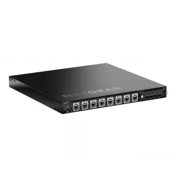 NETGEAR M4350-16M4V Hallatav Switch – 16x 2.5G PoE++ porti, 4x 10G SFP+ ühendust, 480W PoE eelarve, Layer 3