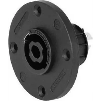 NEUTRIK Speakon 4-pooluseline ümmargune paneelipaigalduspesa NL4MPRXX 30208512