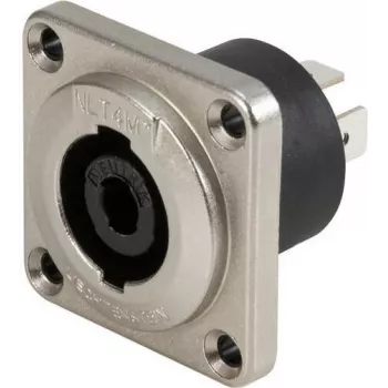 NEUTRIK speakON STX seeria 4-pooluseline paneelipaigaldusega pesa pistik NLT4MPXX 30208513