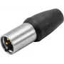 NEUTRIK XLR pistik 3-kontaktiline NC3MX1-TOP (30200508)