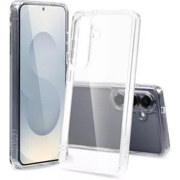 Nevox StyleShell SHOCKFlex kaitseümbris Samsung Galaxy S26 Plus jaoks, läbipaistev