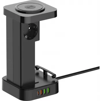 Newell GaN Power Cube 8in1 Laadimisjaam koos Juhtmevaba Laadijaga