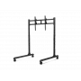 Next Level Racing põrandaalus - ümmarguse toruga vabaltseisev ühe monitori alus - kuni 65 tolli - kõrguse reguleerimine, kallutamine - maksimaalne kandevõime 50 kg - must