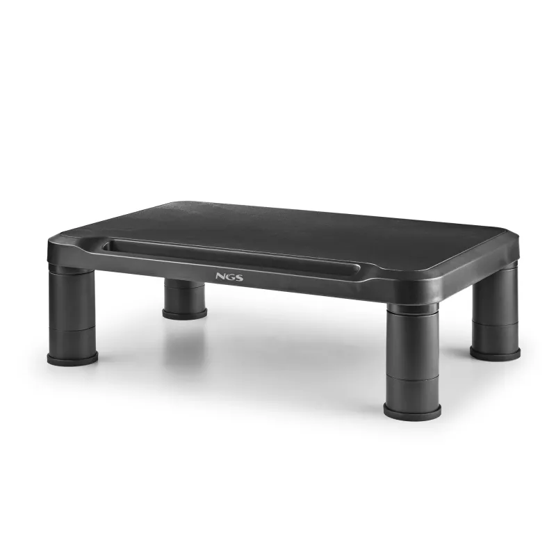 NGS Screen Stand Monitor Riser 20 kg Black