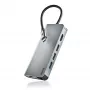 NGS Wonder Dock 8 Kaasaskantav USB-C 3.0 Dokkimisjaam (Hõbedane)